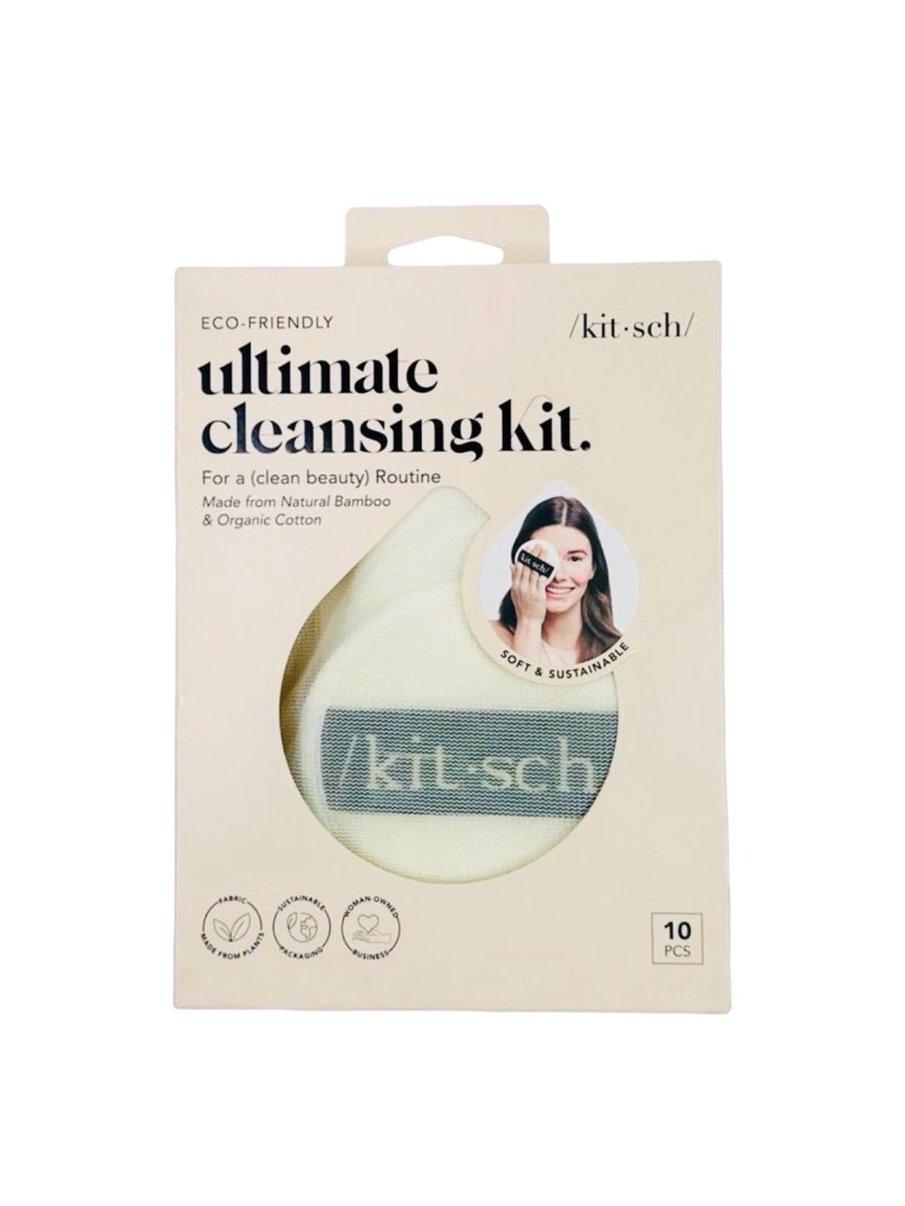 /kit•sch/ Eco-Friendly Ultimate Cleansing Kit - 10 Pieces